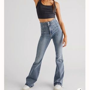 Free People Jayde Flare Jeans, like new